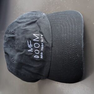Black Quake City Caps MF Doom hat